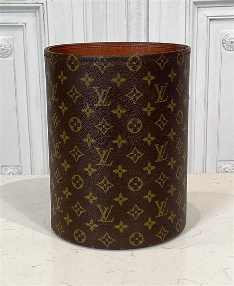 Rare Louis Vuitton Waste Bin 